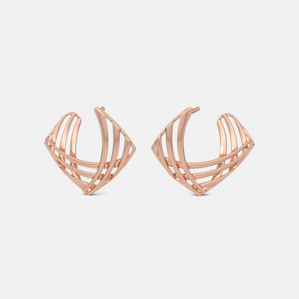 The Peira Orange Peel Earrings