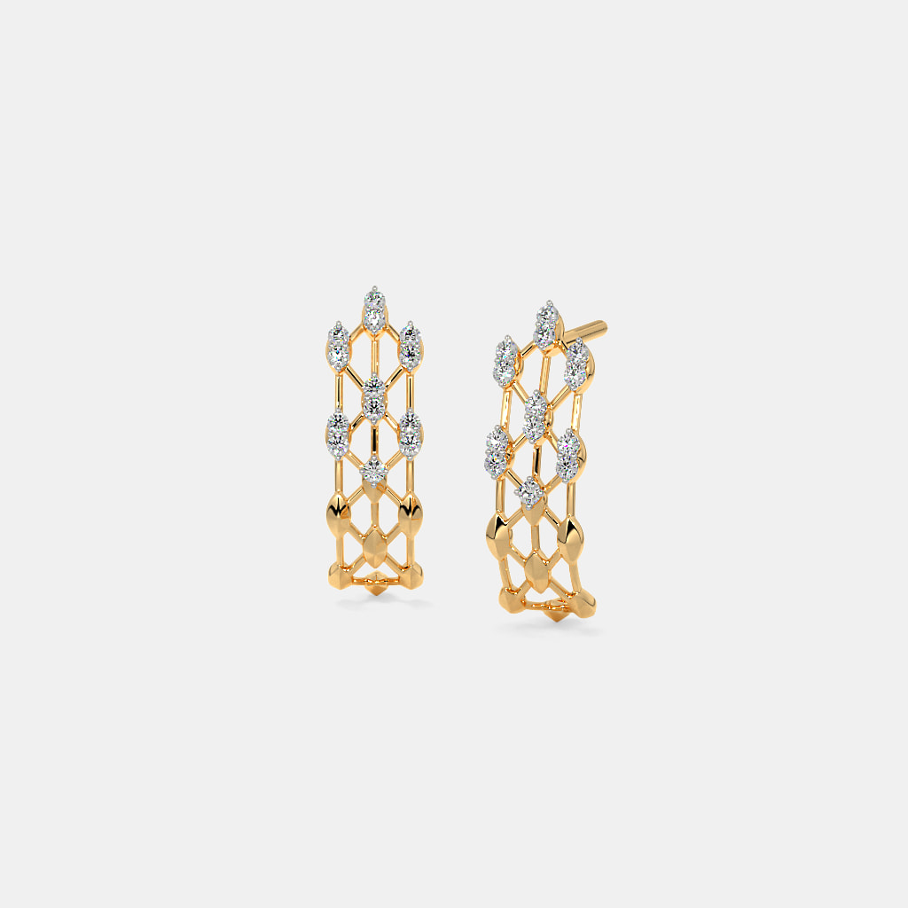 The Abeeva J Hoop Earrings