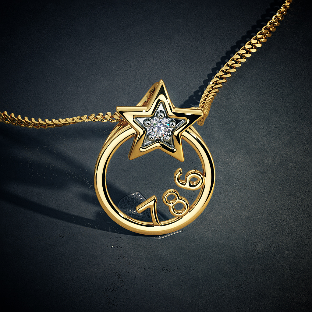 The 786 Pendant | BlueStone.com