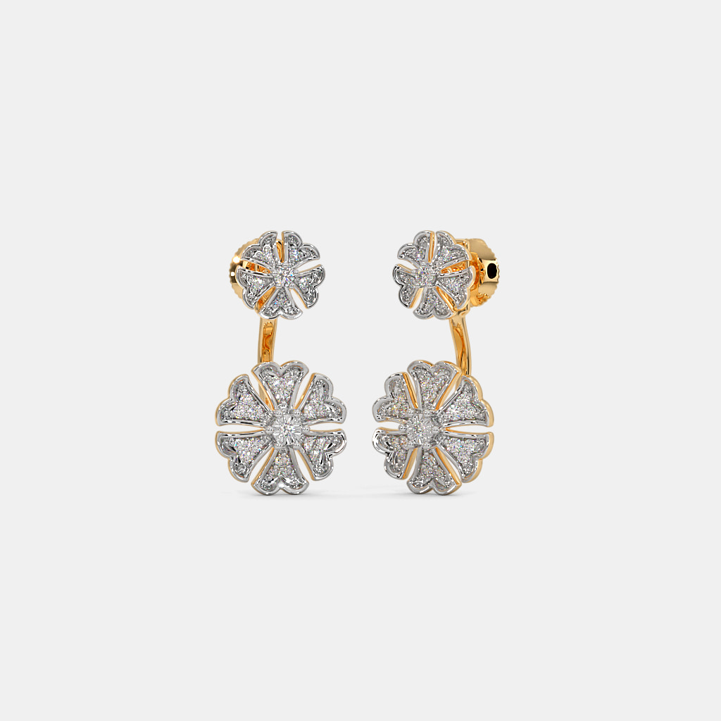 The Leocadia Front Back Earrings