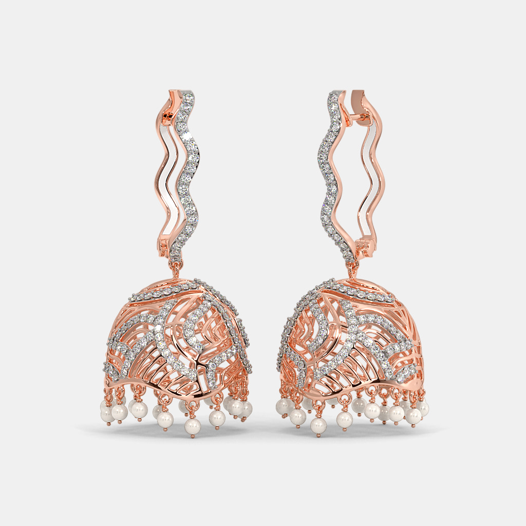 The Ornato Jhumka Earrings