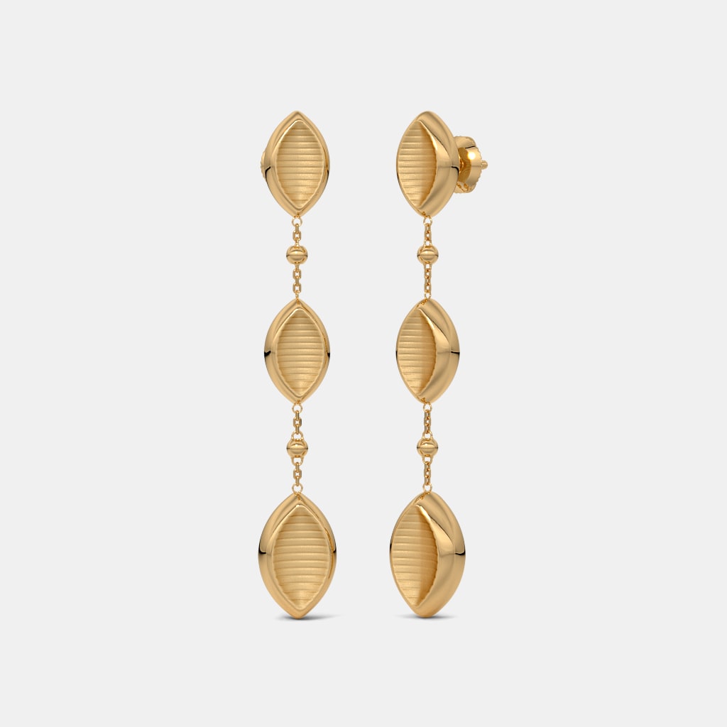 The Auric Line Dangler Earrings