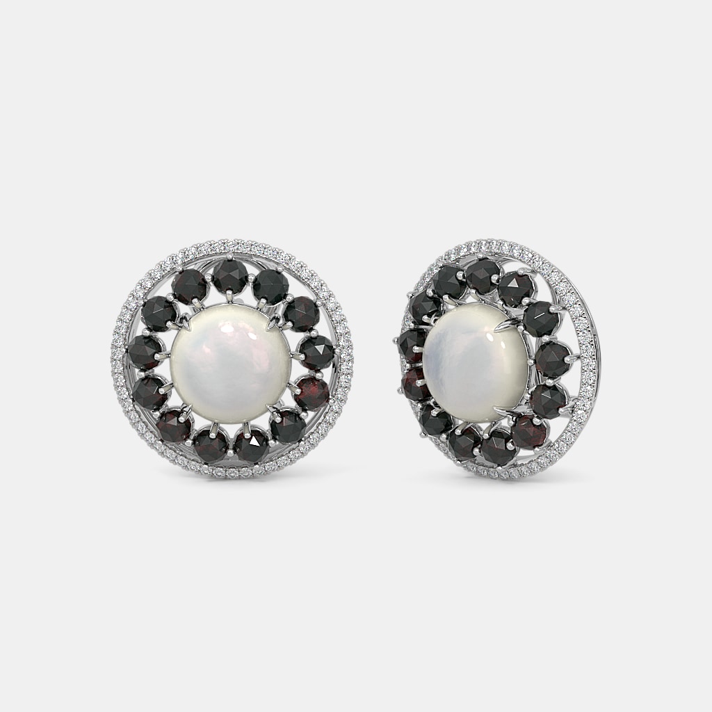 The Monochromatic Stud Earrings
