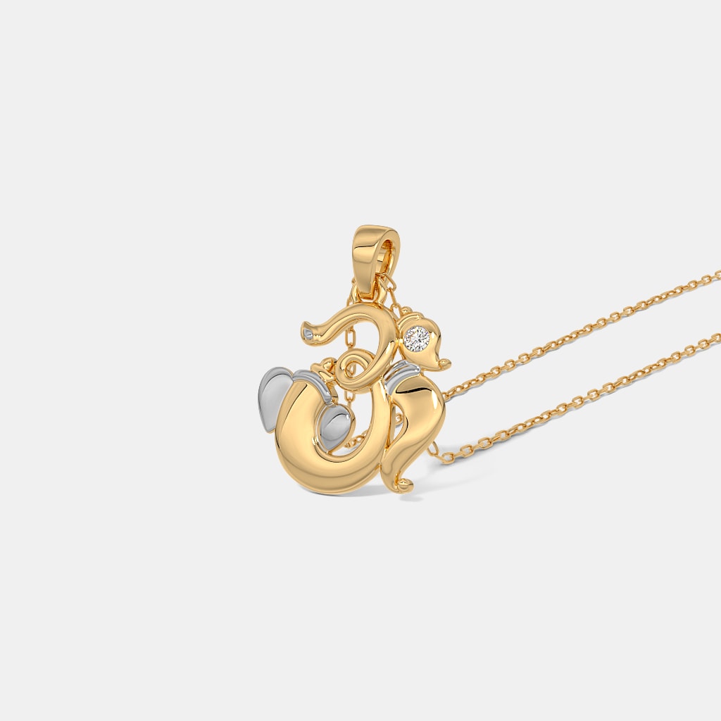 The Om Gajakarna Pendant
