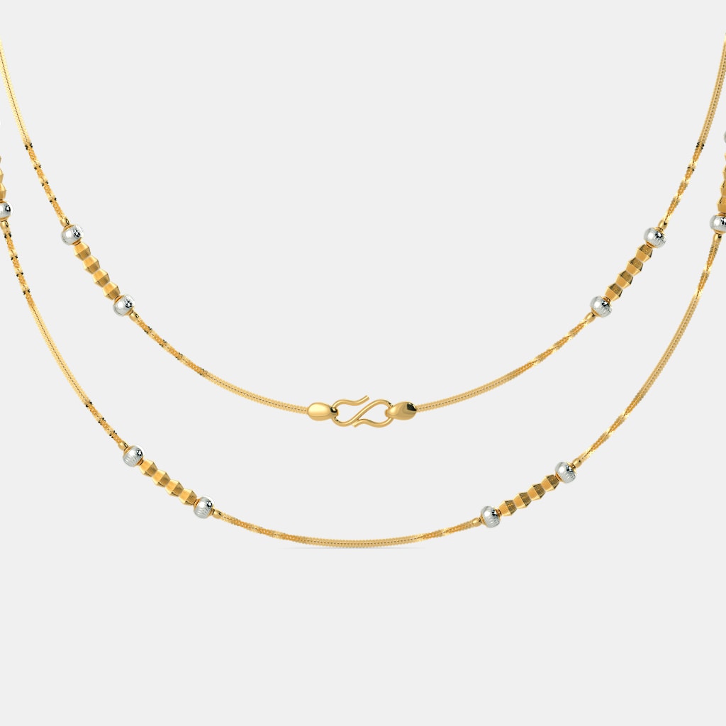 The Aanvi Gold Chain | BlueStone.com