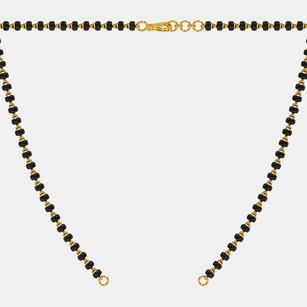 The Mangalsutra Single Line Open Chain
