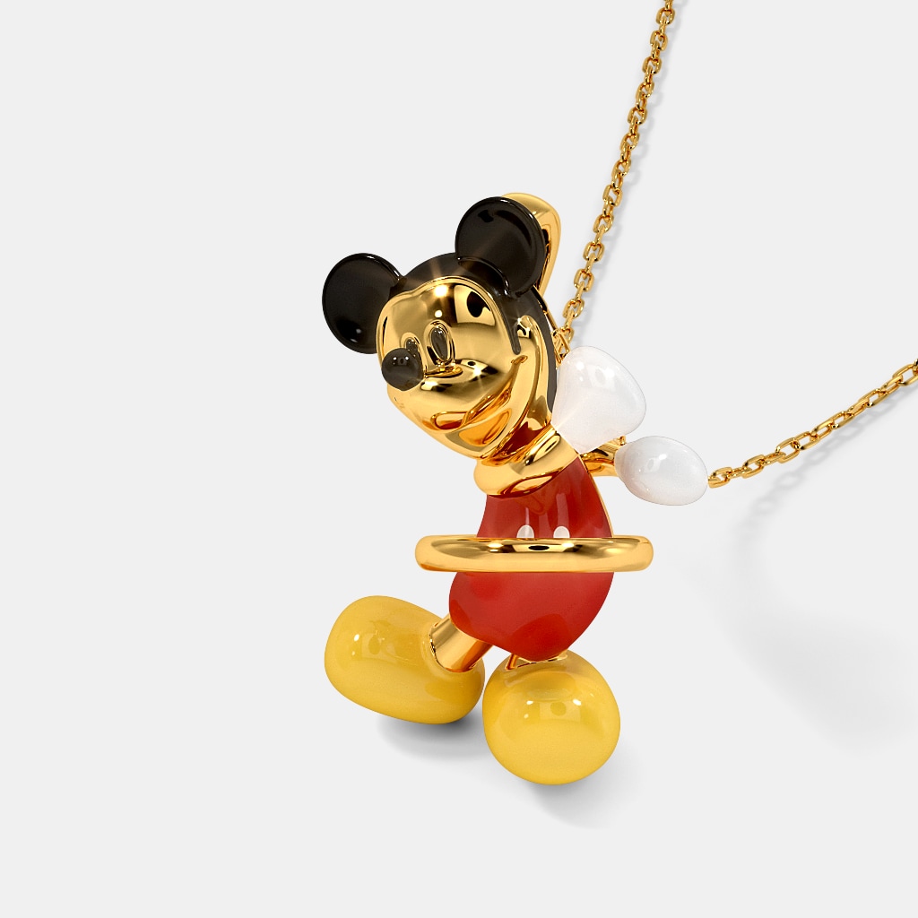 The Dancing Mickey Pendant