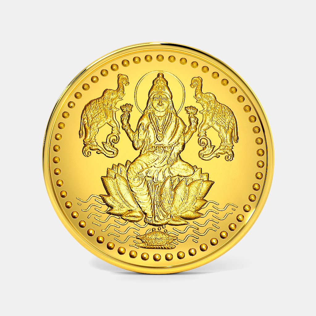 20 gram 24 KT Lakshmi Ji Gold Coin