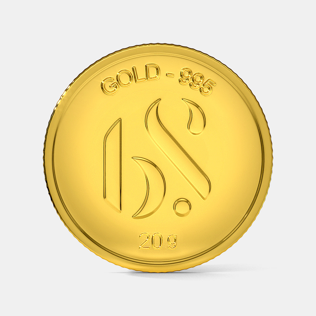 20 gram 24 KT Gold Coin