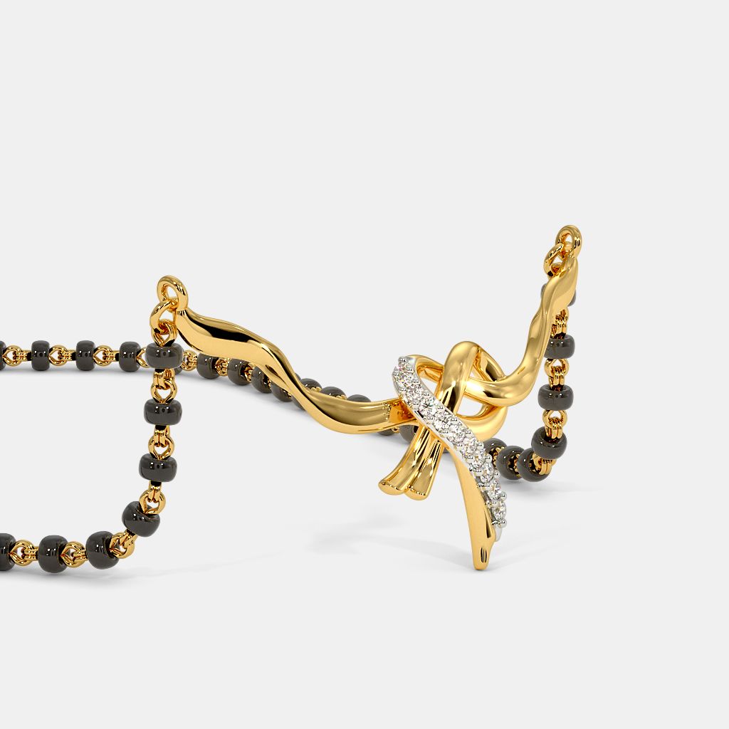 The Vaidehi Mangalsutra Pendant BlueStone
