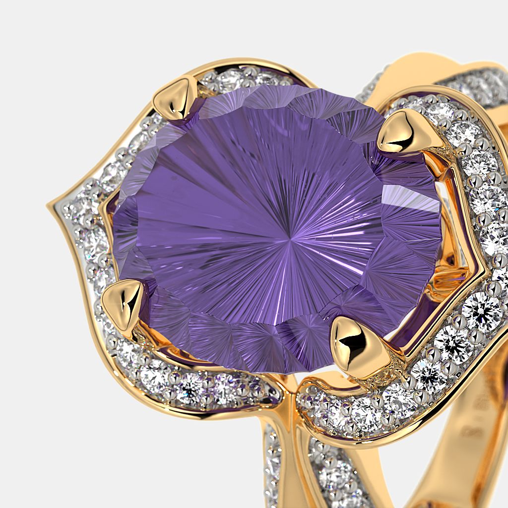 Macy's amethyst rings clearance