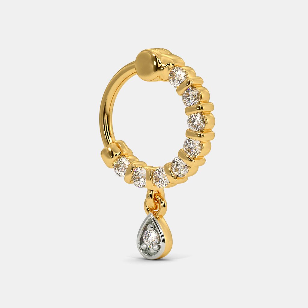 The Anneliese Nose Ring BlueStone