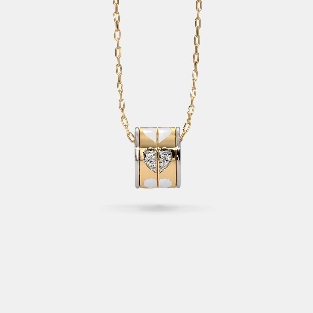 The Love Peace Fidget Pendant | BlueStone.com