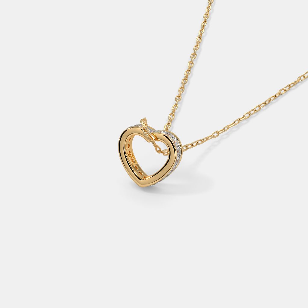 ☆Angle    Heart☆ The Love Angle Pendant | BlueStone.com
