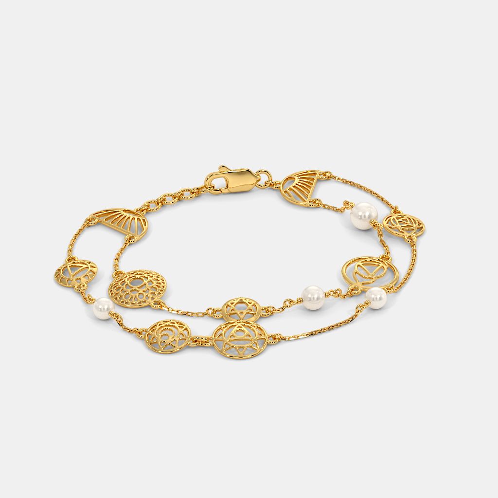 Chakra sales bracelet gold