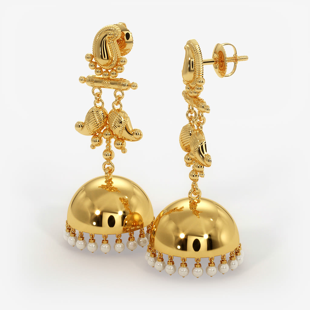 New designs of best gold earrings for women