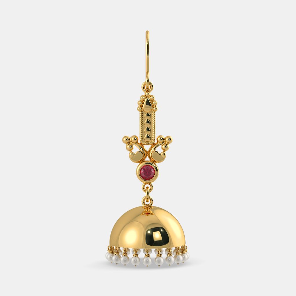 Bluestone jhumka hotsell