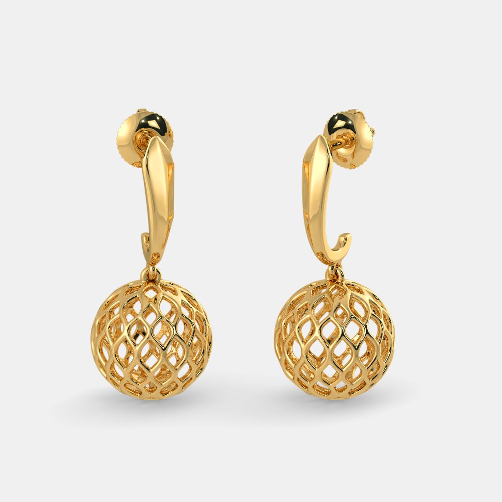 Ralph Lauren Golden Ball Drop Earrings for Women Online India at Darveyscom