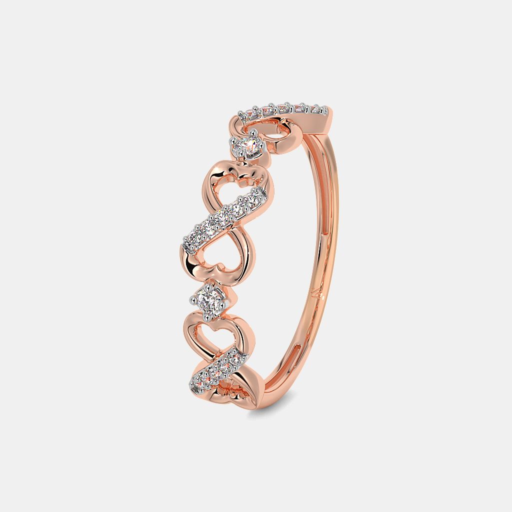 Pandora infinity ring rose gold clearance