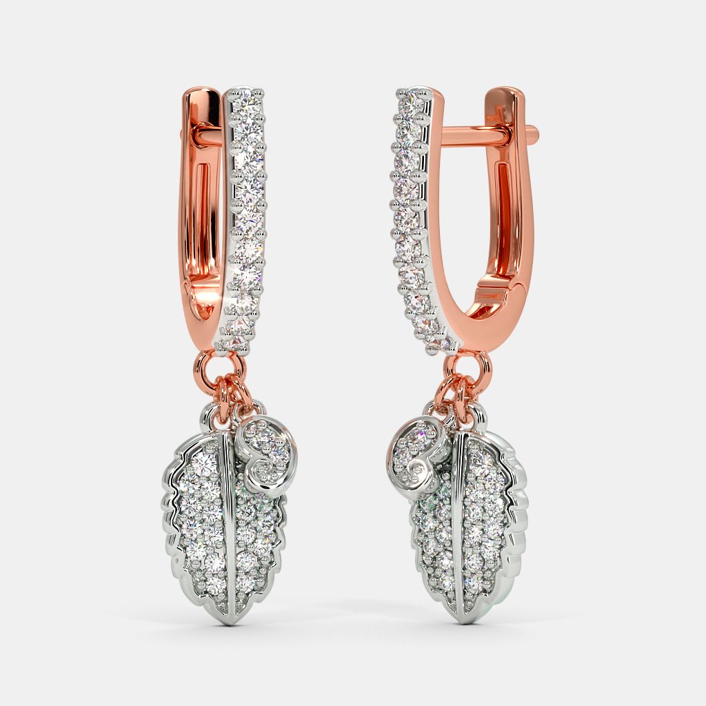 The Kay Huggie Earrings BlueStone