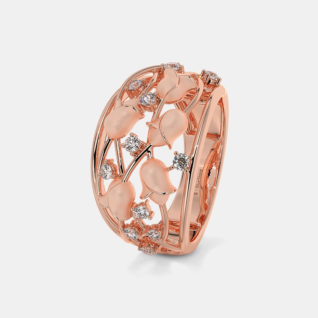 The Exquisite Tulip Ring BlueStone