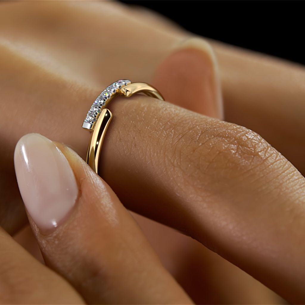Girl engagement ring design store