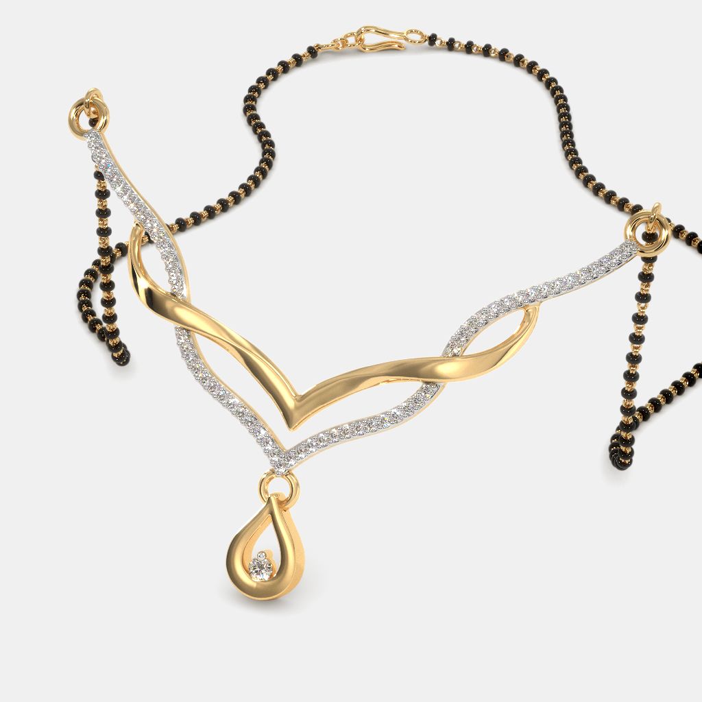 Bluestone mangalsutra discount