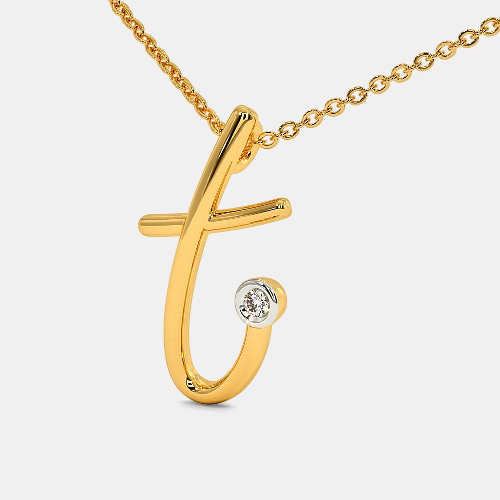 T Initial Necklace Rose • Rose Gold Initial Necklace • Gift For Her | Rose  gold initial necklace, Initial necklace, Initial necklace gold