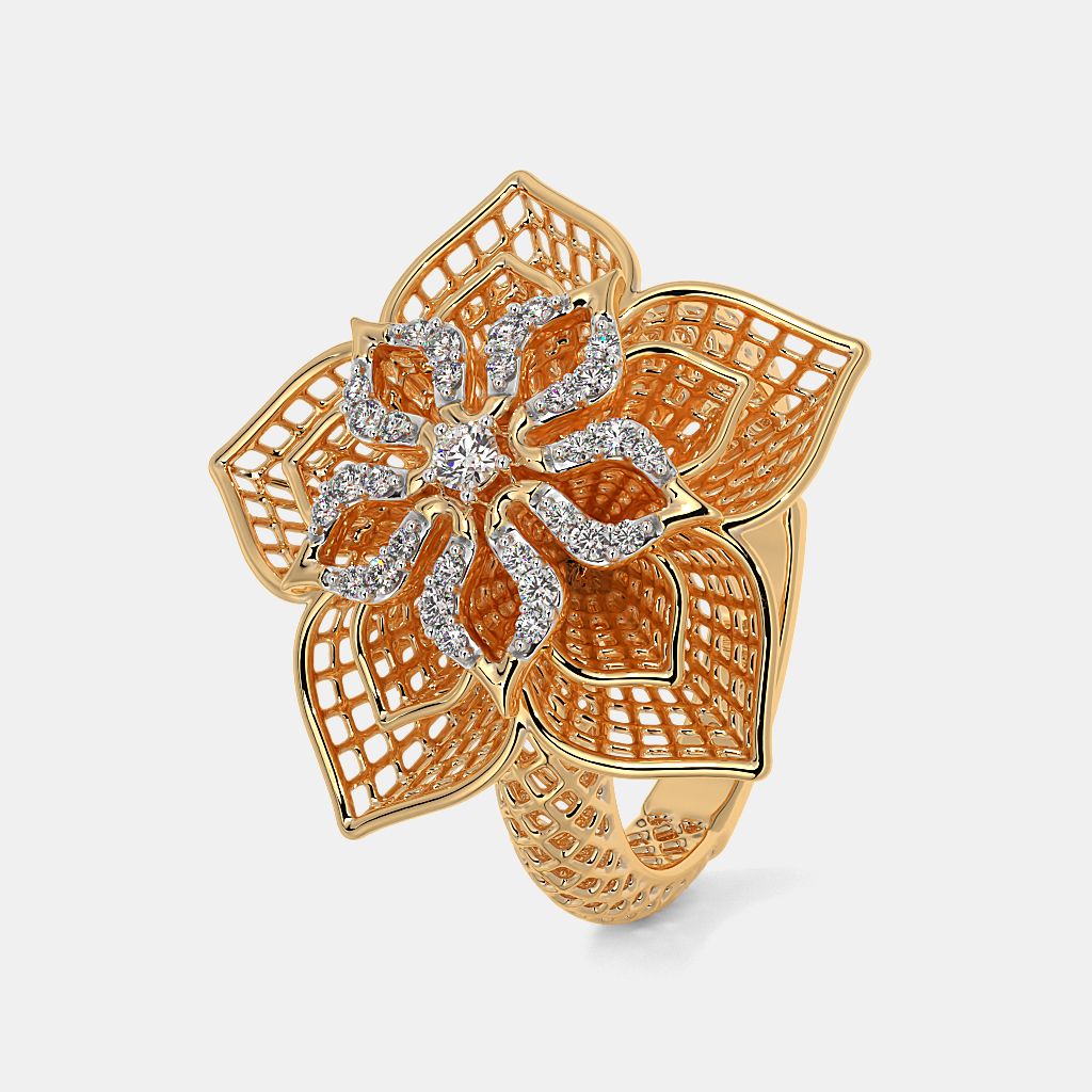 Designer floral rings by bluestone store