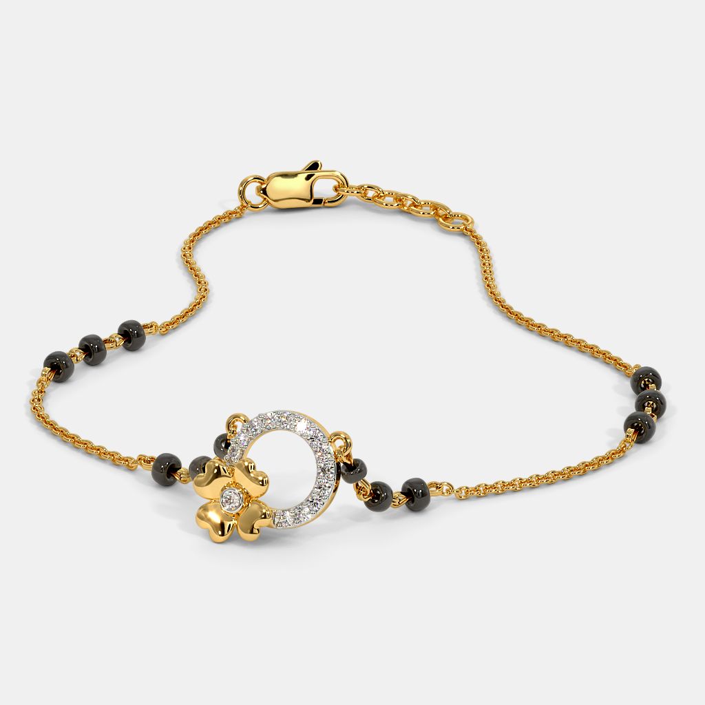 Blue stone shop mangalsutra chain