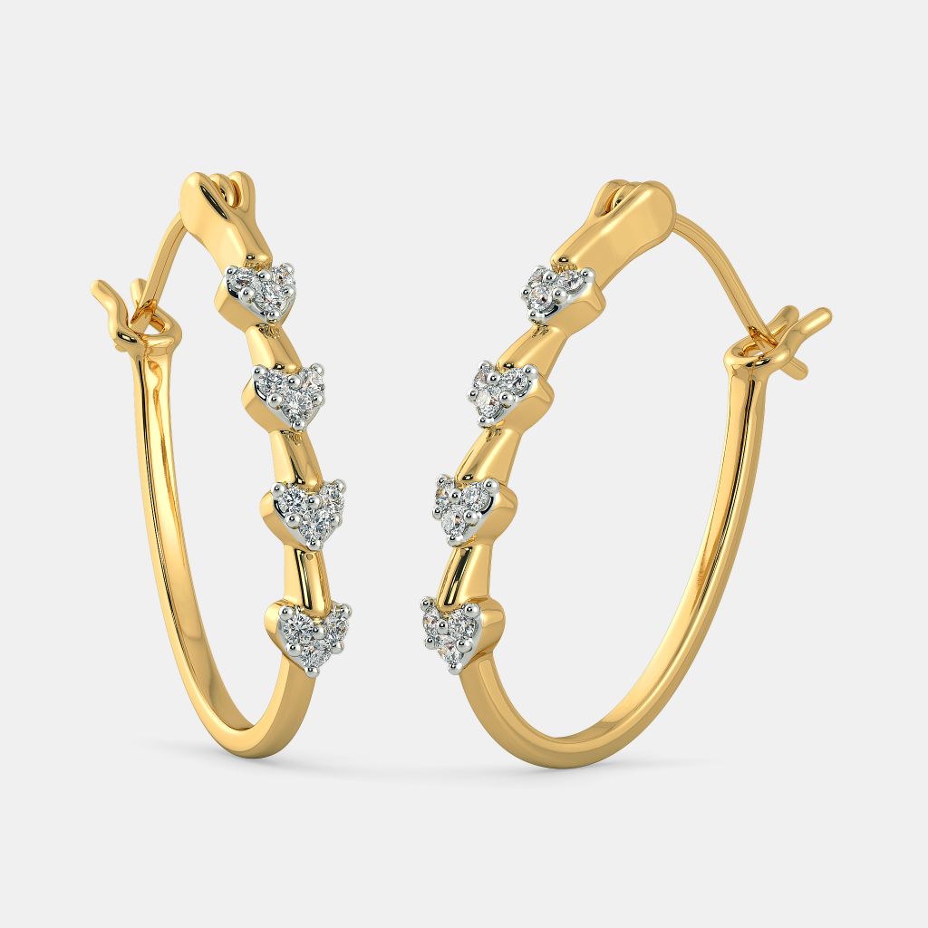 Bluestone hoop earrings cheap