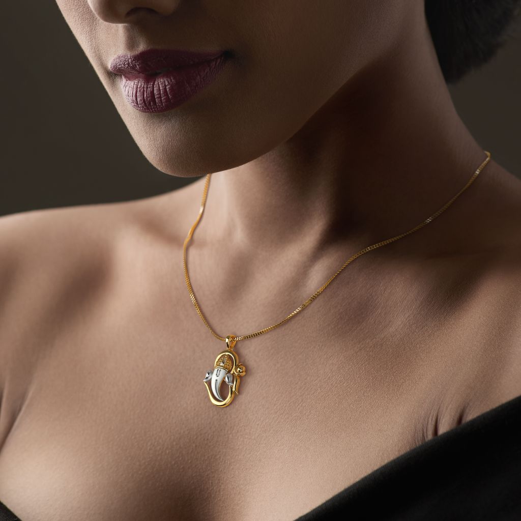 Bluestone shop ganesh pendant