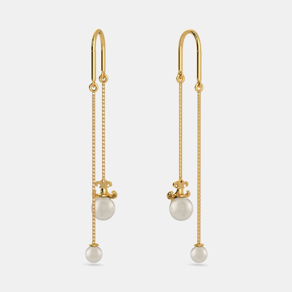 Sui dhaaga ear ring gold sales