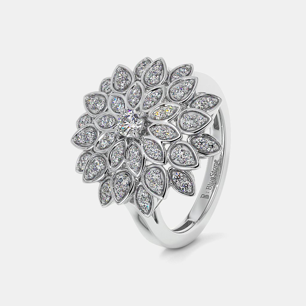 Designer floral rings by bluestone store
