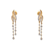 The Smart Asymmetry Dangler Earrings - thumb 5