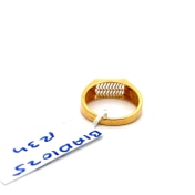 The Diagonally Angled Signet Ring For Him - thumb 3