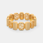 The Alternating Band Ring - thumb 6