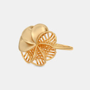 The Botanically Flowing Mushroom Ring - thumb 7