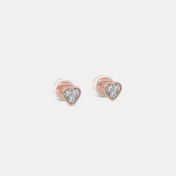 The Prele Heart Kids Stud Earrings - thumb 4