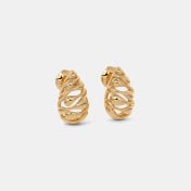 The Frothy Stud Earrings - thumb 4