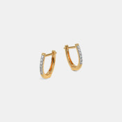 The Handan Huggie Earrings - thumb 6