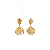 The Veil Jhumka Earrings - thumb 3