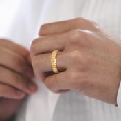 The Bravura Band Ring For Him - thumb 3