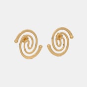 The Coilia Stud Earrings - thumb 4