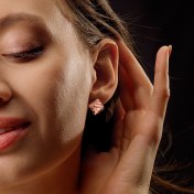 The Cadenzaa Huggie Earrings - thumb 2