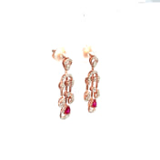 The Blissure Chandelier Earrings - thumb 5