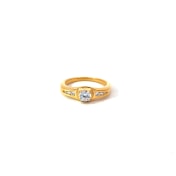 The Steele Solitaire Ring For Him - thumb 1