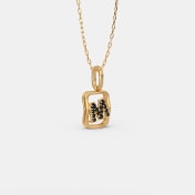 The Lettera M Initial Pendant - thumb 5