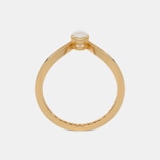 The Celina Moonstone Chevron Ring - thumb 6