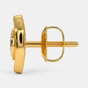 The Ilias Pave Stud Earrings - thumb 5